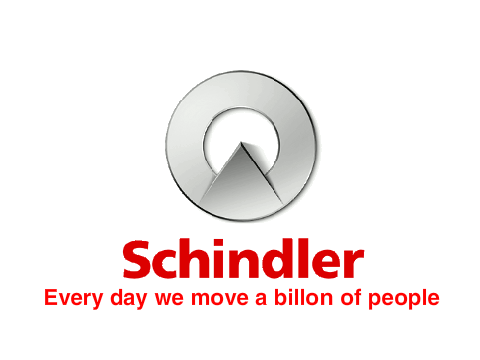 Schindler Logo Fuji TV style