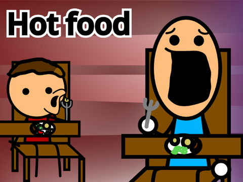 Hot Food. #Animations #Contest #Funny