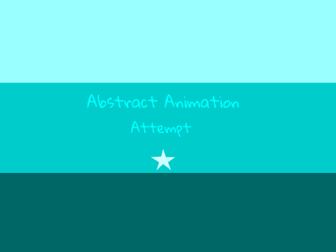 Abstract Animation Attempt