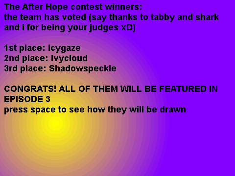 T.A.H Contest Winners!!
