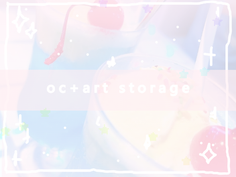 °014❀⋆.ೃ࿔*:･ o c + a r t   s t o r a g e ⋆.ೃ࿔*:･