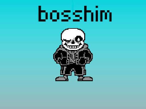 bosshim sans sprite