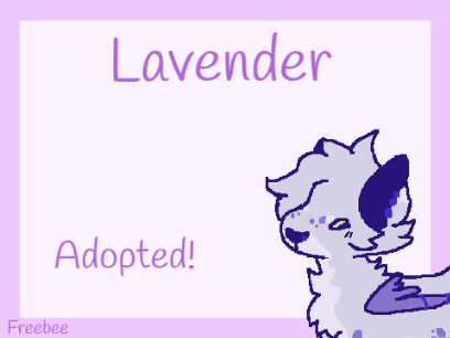 Lavender [Adopted]