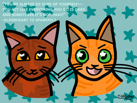 Alderheart&Sparkpelt Art|ferret