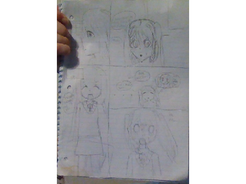 some manga pages i drew
