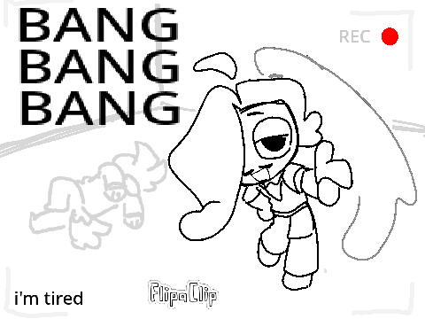 bang bang bang animation (loop)