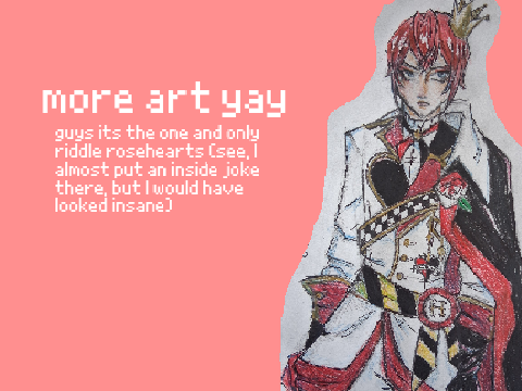Riddle Rosehearts art <3