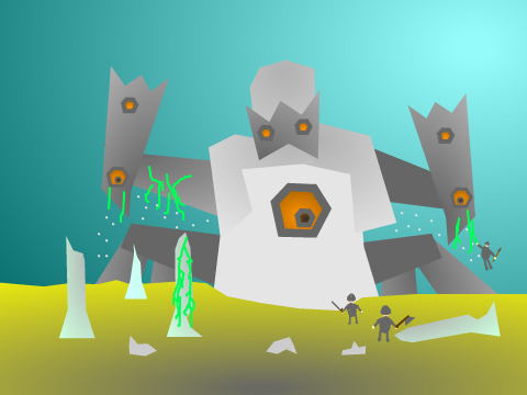 Guardian of the Desert Ruins