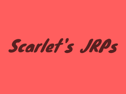 Scarlet's JRPs