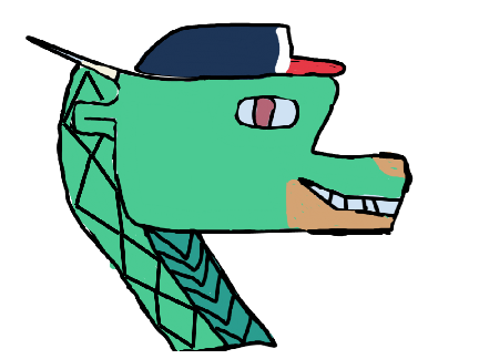 Dustin from Stranger Things as a dragon