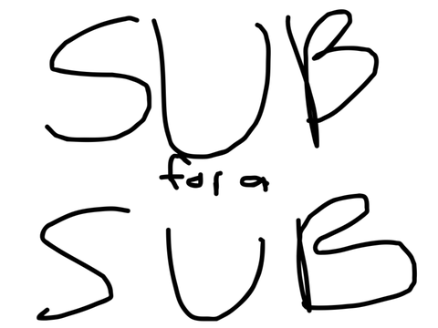 BFD 35a: Sub for a Sub