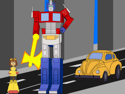 Kit and the Autobots.