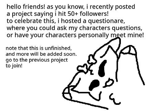 50+ follower questionare comic!