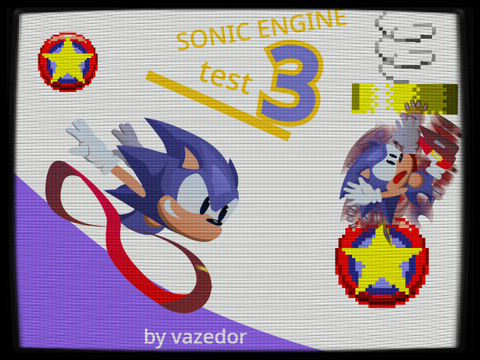 Sonic scrolling engine test3