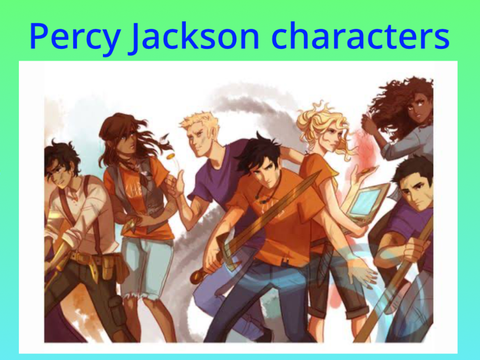 Percy Jackson, Heroes of Olympus and the trials of Apollo characters 