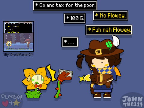 [joke post] "Fuh nah, Flowey"