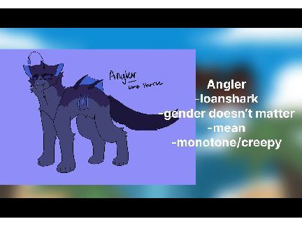 audition for angler!