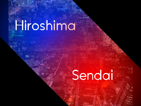 地理系 Sendai vs hiroshima