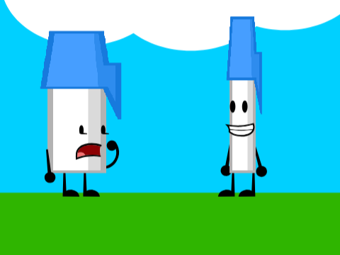 Bfdia 3-1 but everyone is pen