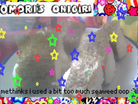 i made omoris onigiri