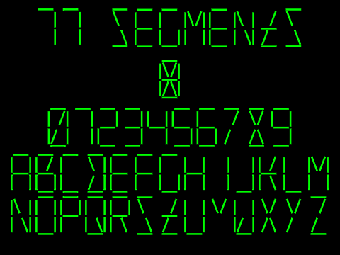 11 Segment Display