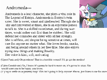 THE LEGEND OF ESTRIYA--CASTING CALL Voice entry 