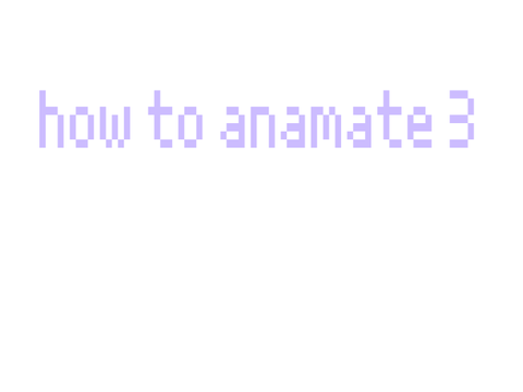 how to animate 3