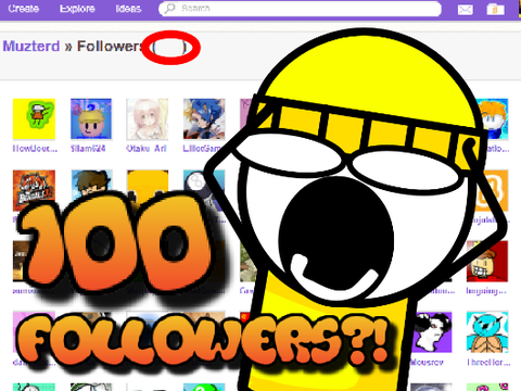 100 followers Contest!! (closed)