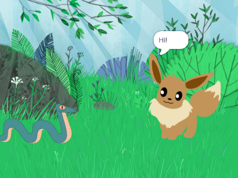 SnakeEevee story