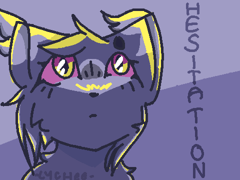 Hesitation bitmap TNE