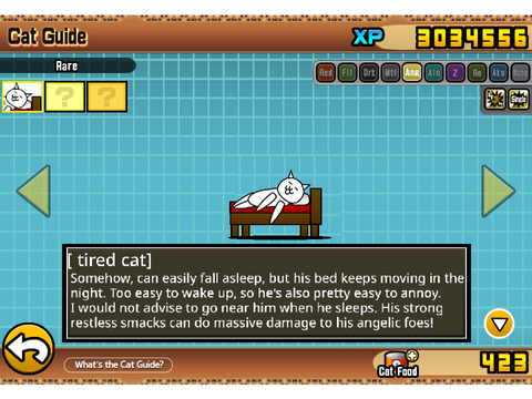 Tired Cat (Lazy Cat) It’s in the game!