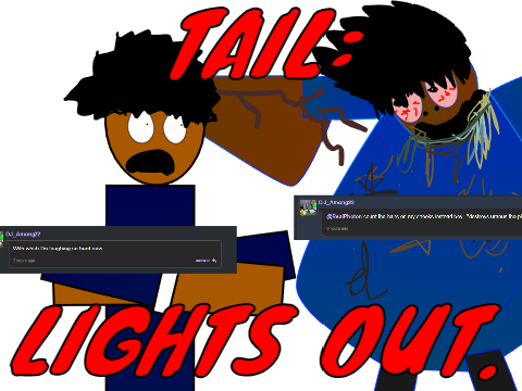 Tail lights out