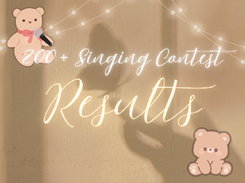 Chocolate's 200+ Singing Contest Results