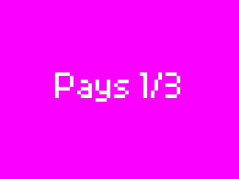 30. Pays 1/3 ☆