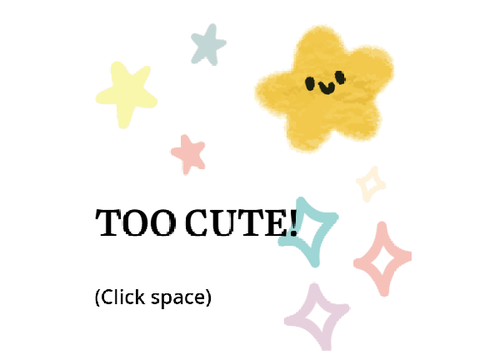 TOO CUTE!
