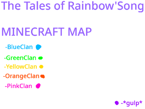 Tales of Rainbow'Song: Minecraft Map ~ will be updated when certain clans are added