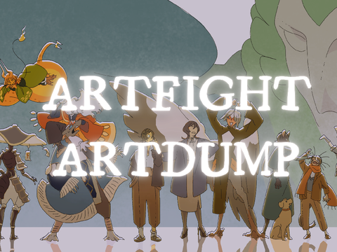 Artfight artdump!!