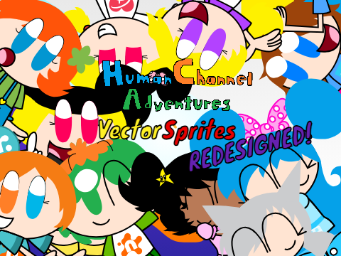 Human Channel Adventures Vector Sprites Redesigned! (Collab #86) remix