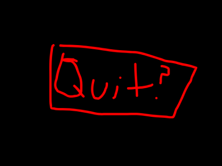 quitting...