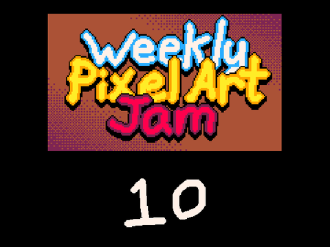 JOIN NOW! Weekly Pixel Art Jam -  Week 10!