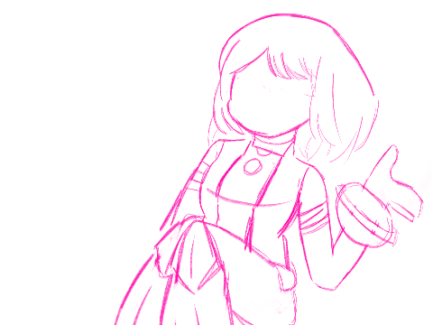 very wip ochaco uraraka