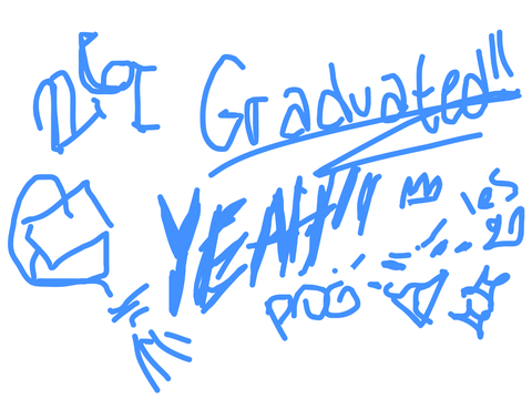 I graduated!!! #classof26lesgooo