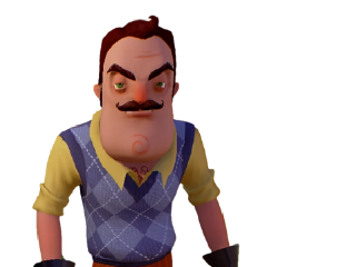 its a game called hello neighbor #animation