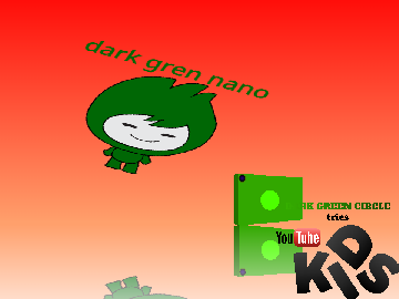 Dark Green Circle Tries YT Kids