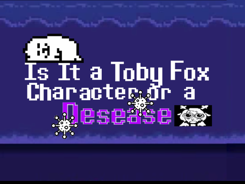 IS IT A TOBY FOX CHARACTER OR A DESEASE? | #quiz #deltarune #undertale #funny #animation #art