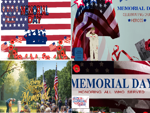 memorial day banners