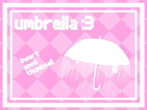 umbrella except it doesn't do its job