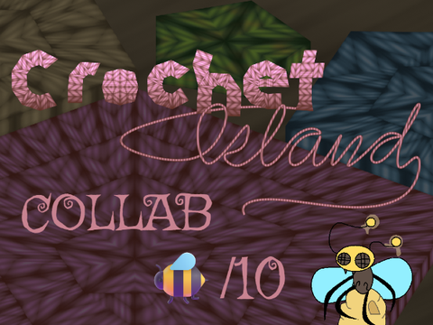Bee on Crochet Island