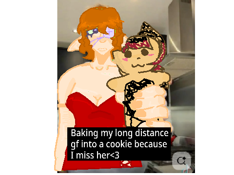 Baking my long distance gf