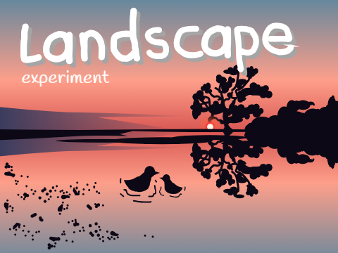 Landscape experiment